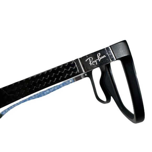 Ray Ban RB8908 Eyeglasses Frame Only Unisex Matte Black Plastic 53-18mm 145 - Picture 6 of 10